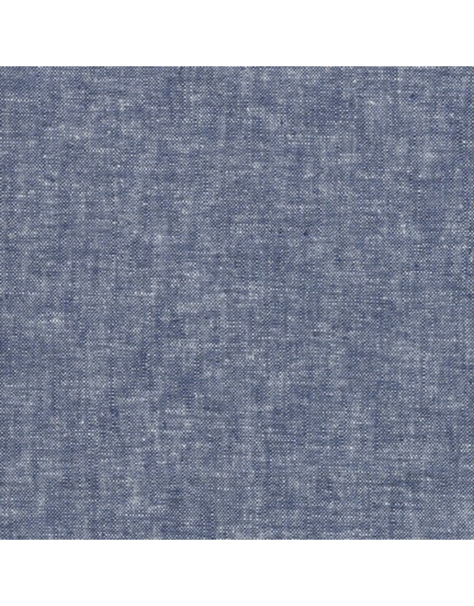Robert Kaufman Linen, Essex Yarn Dyed in Denim, Fabric Half-Yards