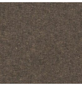 Robert Kaufman Linen, Essex Yarn Dyed in Espresso, Fabric Half-Yards