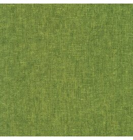 Robert Kaufman Linen, Essex Yarn Dyed in Palm, Fabric Half-Yards