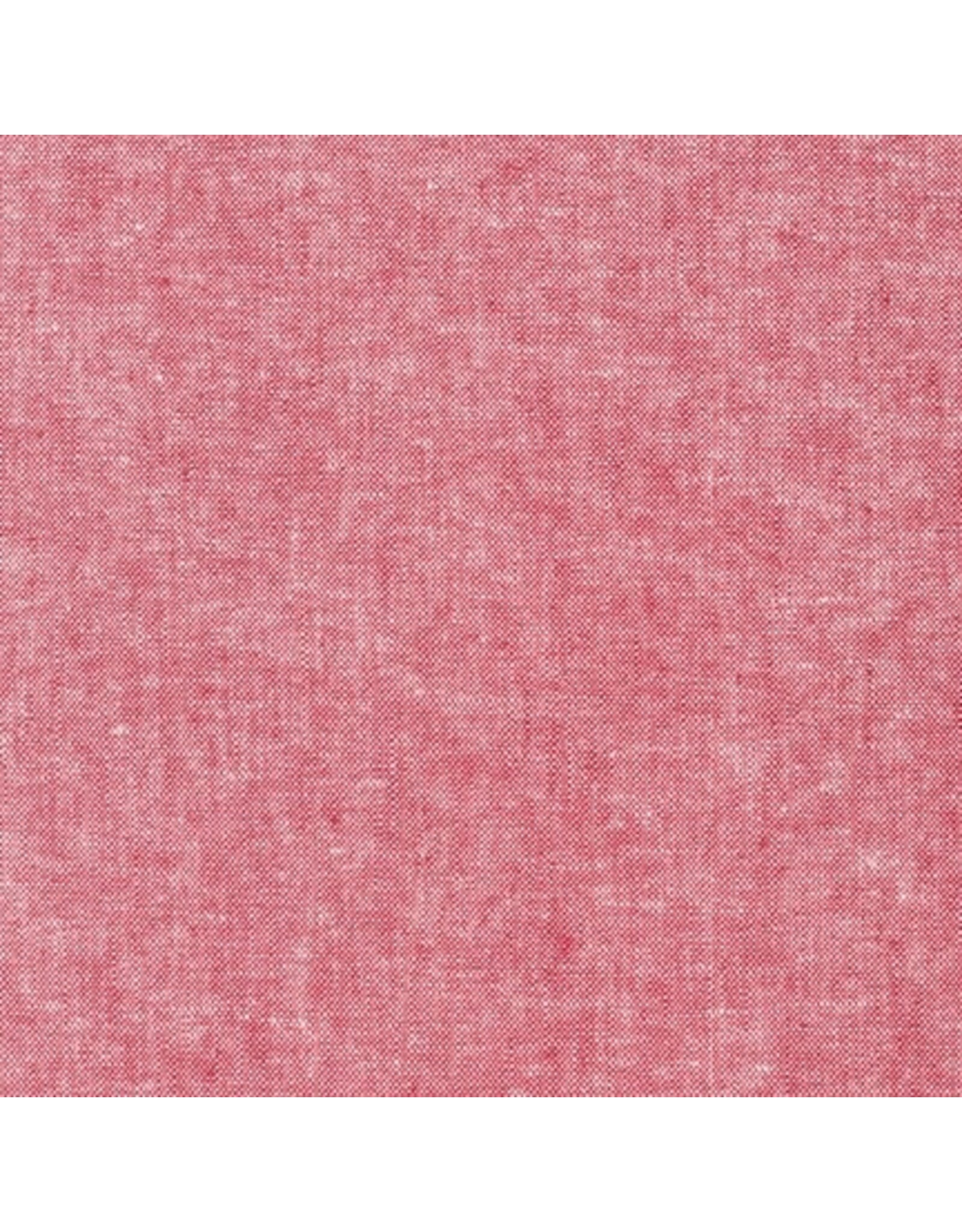 Robert Kaufman Linen, Essex Yarn Dyed in Red, Fabric Half-Yards