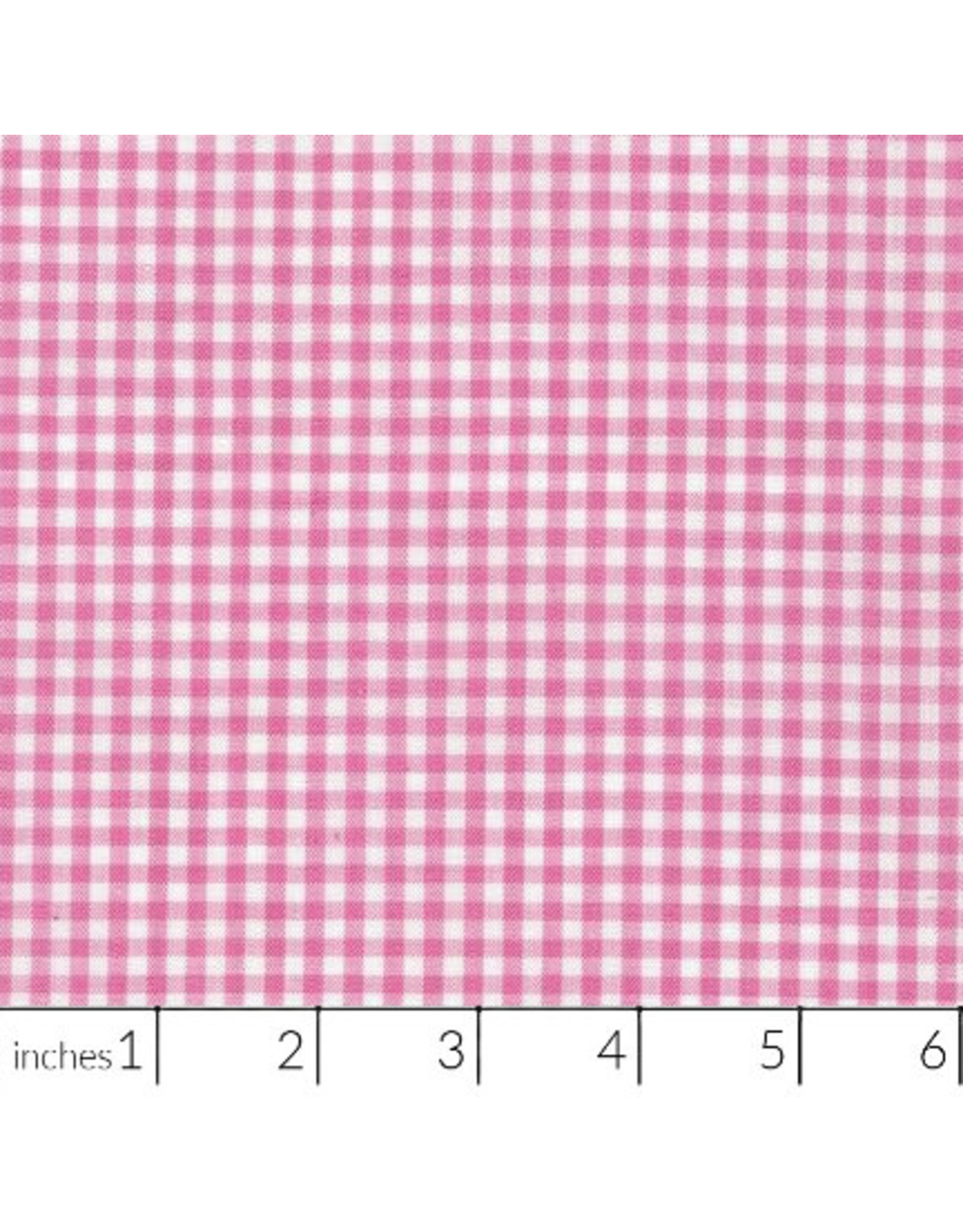 Robert Kaufman Carolina Gingham, 1/8” in Candy, Lightweight Yarn Dyed Woven, Fabric Half-Yards