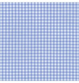 Robert Kaufman Carolina Gingham, 1/8” in Periwinkle, Lightweight Yarn Dyed Woven, Fabric Half-Yards