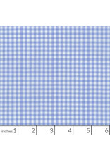 Robert Kaufman Carolina Gingham, 1/8” in Periwinkle, Lightweight Yarn Dyed Woven, Fabric Half-Yards
