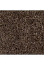 Robert Kaufman Brussels Washer Yarn Dye in Espresso, Linen Rayon Blend, Fabric Half-Yards