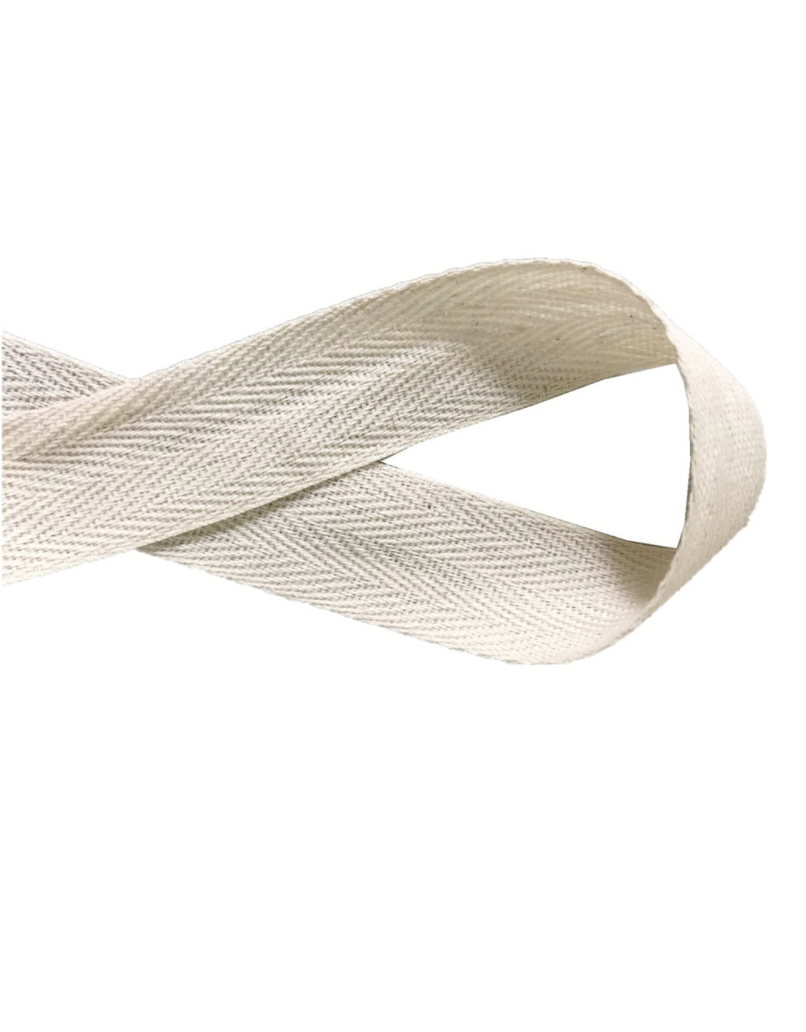 United Notions Twill Tape, Natural,  by the Yard, 1" wide