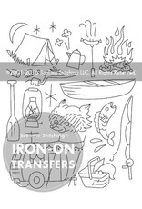 Sublime Stitching Embroidery Iron-On Transfers, Camp Out