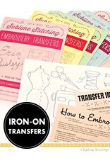 Sublime Stitching Embroidery Iron-On Transfers, Camp Out