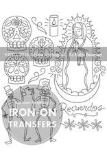 Sublime Stitching Embroidery Iron-On Transfers, Dia de los Muertos Sublime Stitching Embroidery Iron-On Transfers, Dia de los Muertos