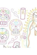 Sublime Stitching Embroidery Iron-On Transfers, Dia de los Muertos Sublime Stitching Embroidery Iron-On Transfers, Dia de los Muertos