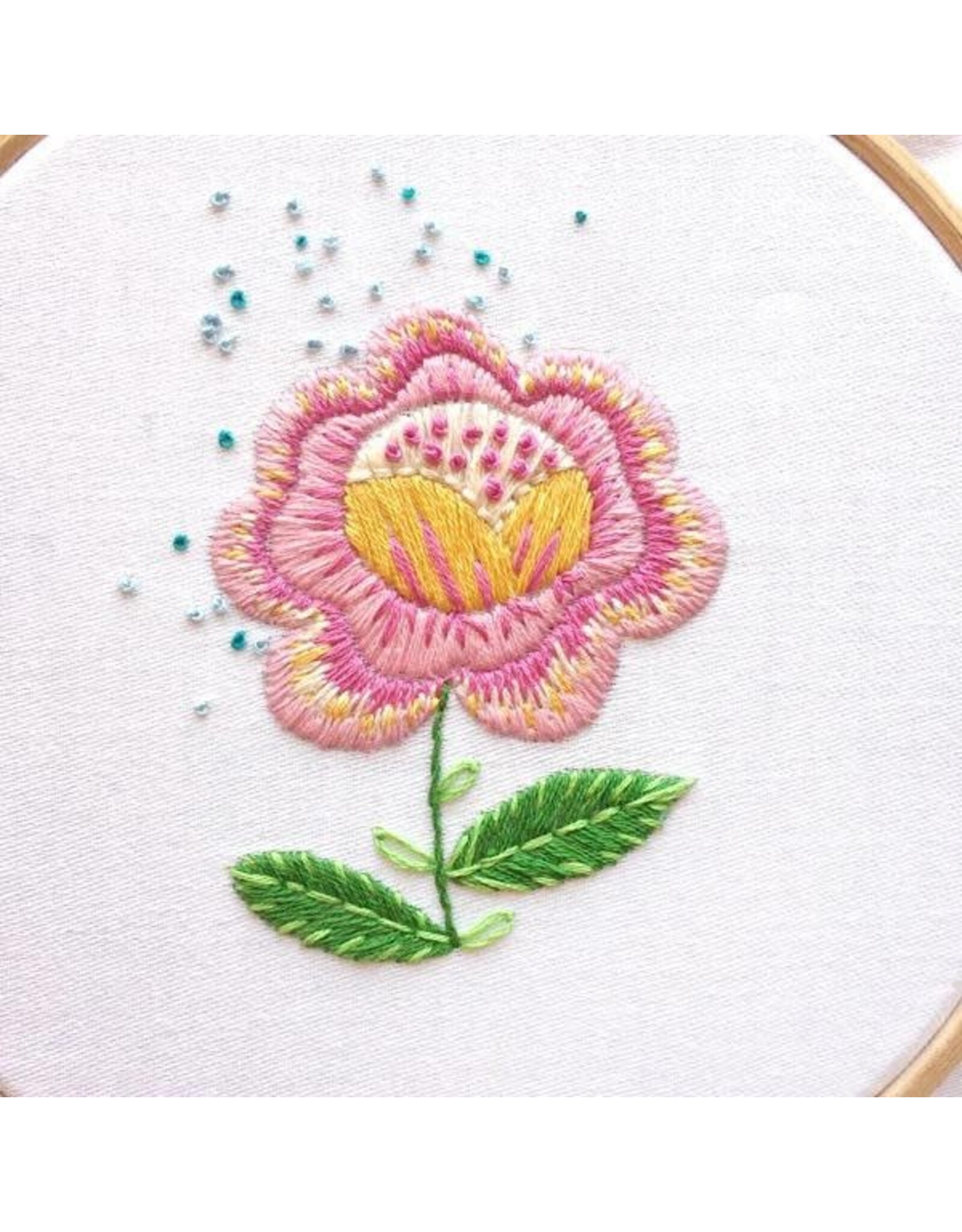 Sublime Stitching Embroidery Iron-On Transfers, Fantasy Flowers