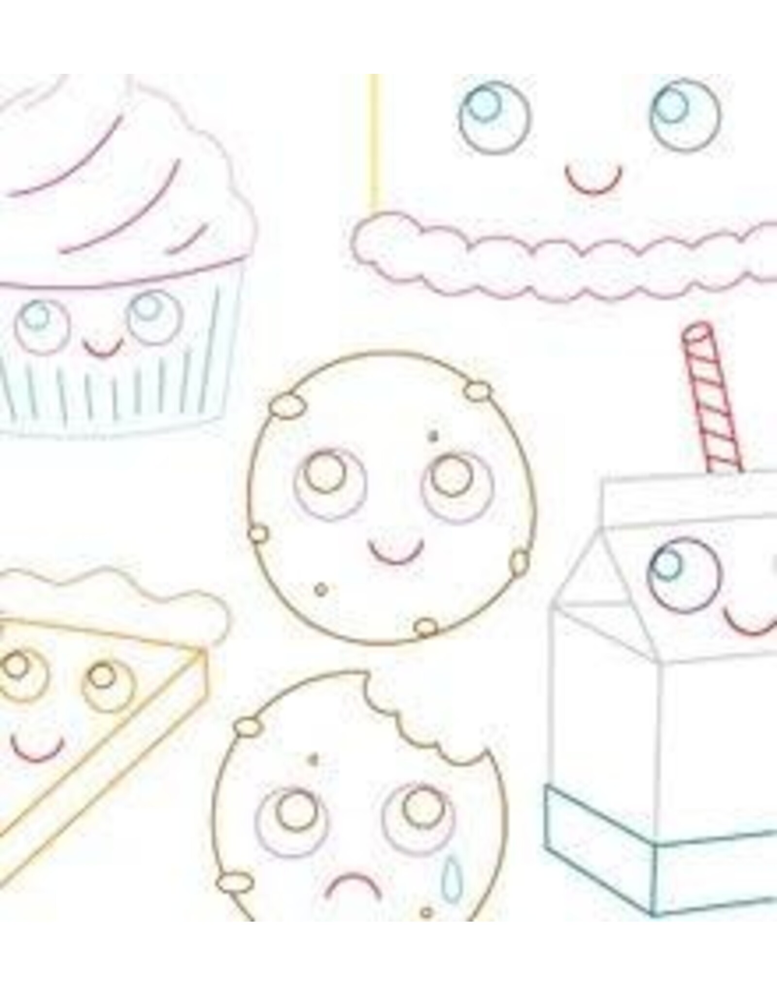 Sublime Stitching Embroidery Iron-On Transfers, Sweet Treats