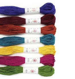 Sublime Stitching Embroidery Floss Set, Laurel Canyon Palette - Seven 8.75 yard skeins