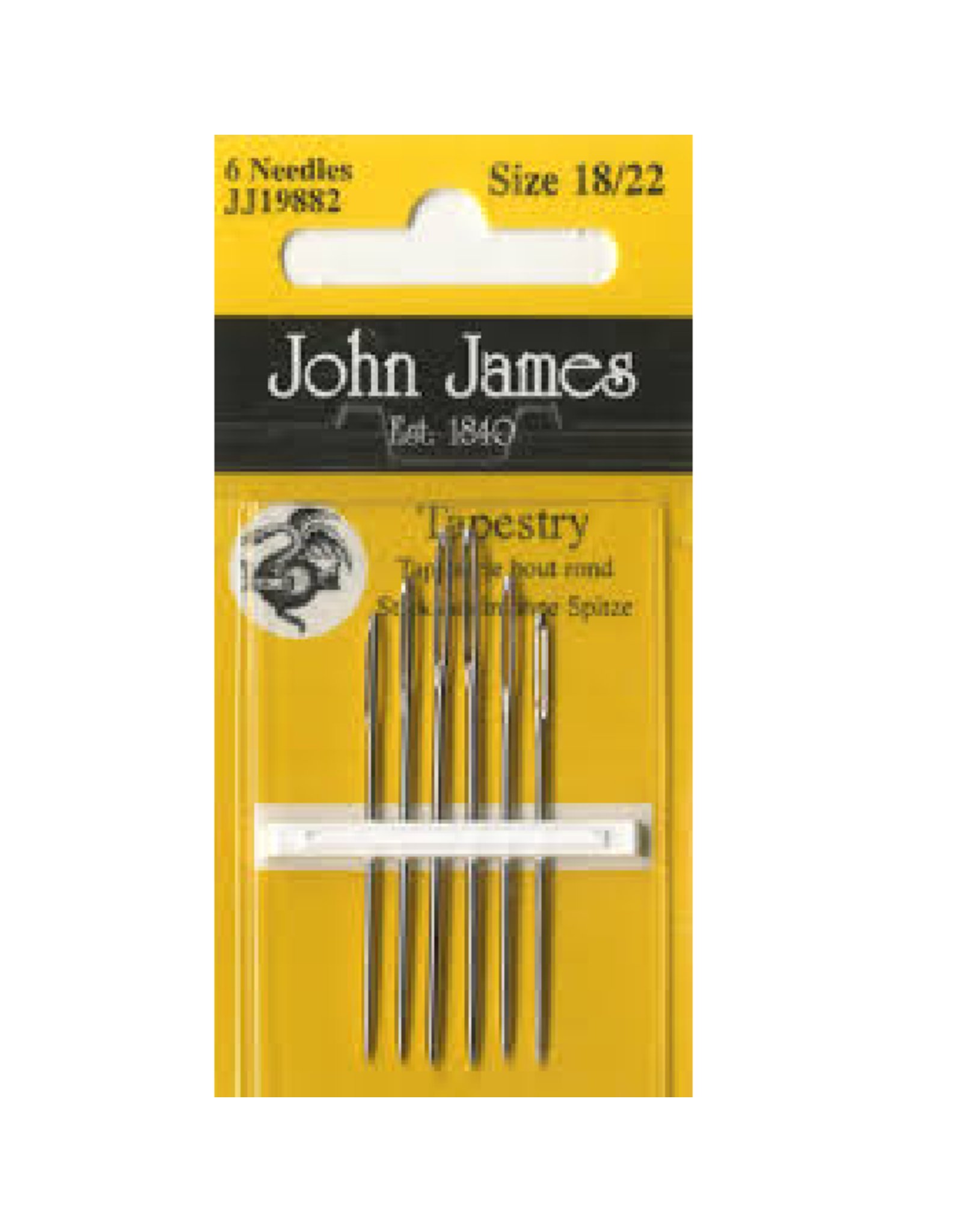 John James John James, Tapestry Needles sizes 18/22