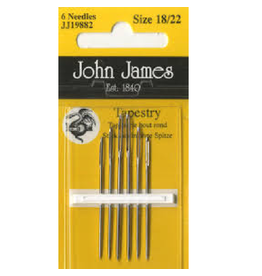 John James John James, Tapestry Needles sizes 18/22