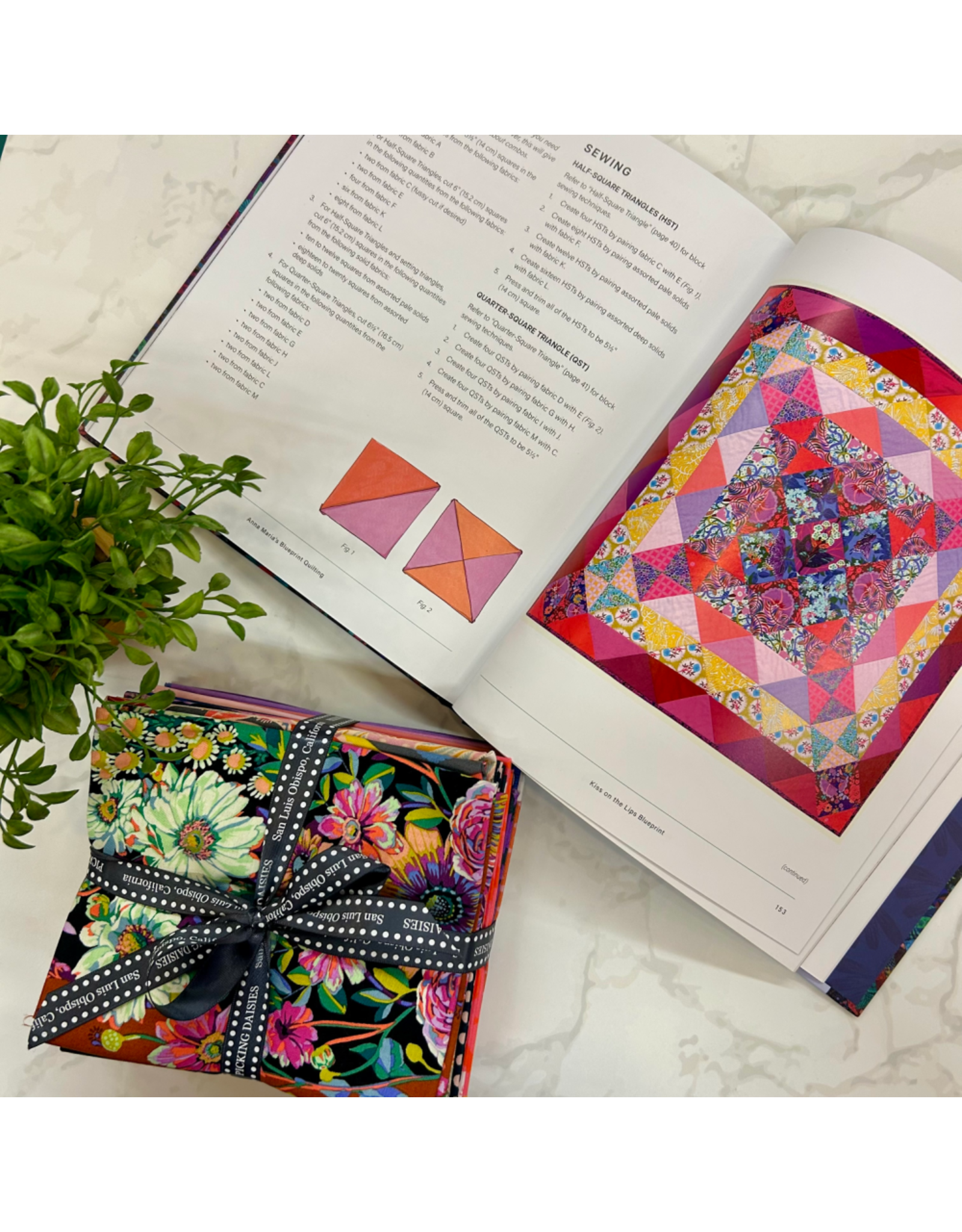 PD Blueprint Quilting's Rise and Shine Baby Quilt - Fabric to make a 44”  Square Quilt Top