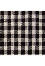 Ruby Star Society for Moda Sunshine Toweling 16" Wide, Small Checker in Black, Sold by the Yard