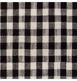 Ruby Star Society for Moda Sunshine Toweling 16" Wide, Small Checker in Black, Sold by the Yard