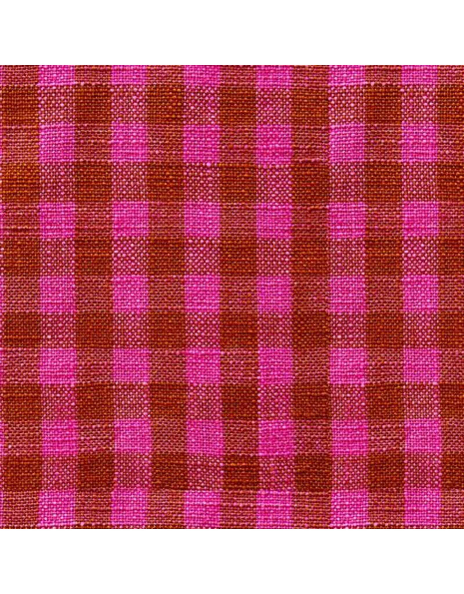 Ruby Star Society for Moda Sunshine Toweling 16" Wide, Small Check in Hot Pink, Sold by the Yard