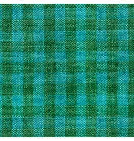 Ruby Star Society for Moda Sunshine Toweling 16" Wide, Small Checker in Turquoise, Sold by the Yard