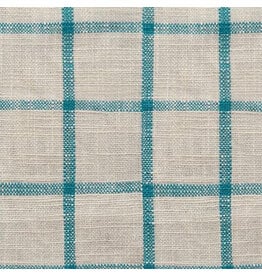 Ruby Star Society for Moda Sunshine Toweling 16" Wide, Kitchen Window in Turquoise, Sold by the Yard