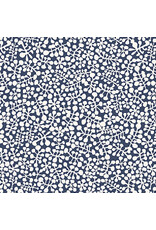 Stof Fabrics Viscose Rayon, Light and Lush in Blue, Fabric Half-Yards