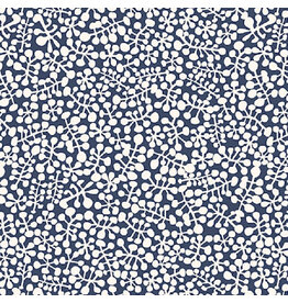 Stof Fabrics Viscose Rayon, Light and Lush in Blue, Fabric Half-Yards