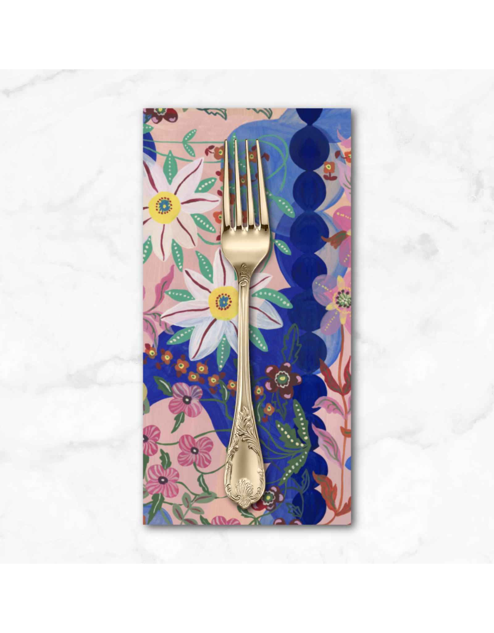 PD's Nathalie Lété Collection Pastoral Symphony, Blooming Garden in Romantic, Dinner Napkin