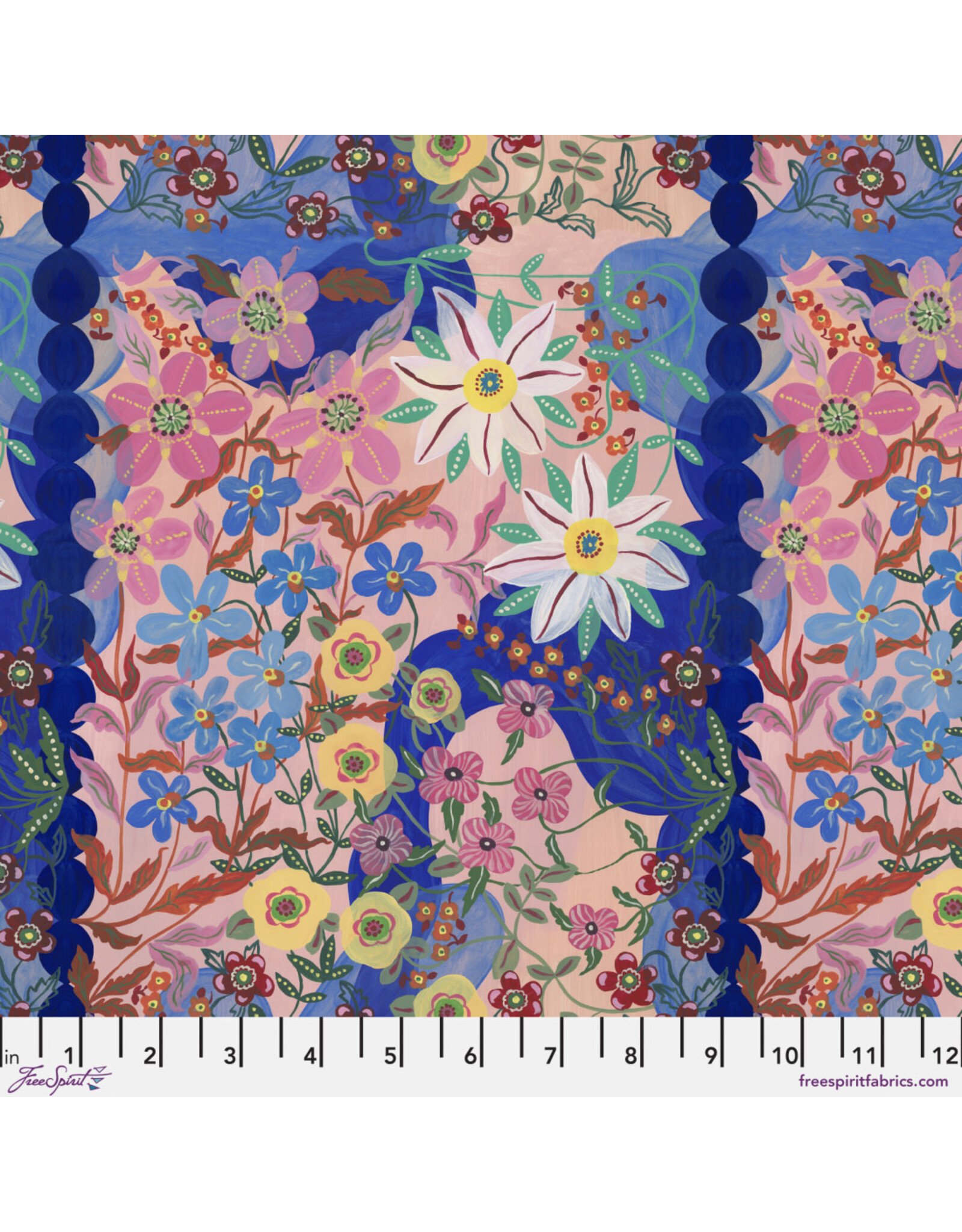 PD's Nathalie Lété Collection Pastoral Symphony, Blooming Garden in Romantic, Dinner Napkin