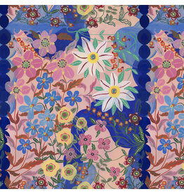 Nathalie Lété Pastoral Symphony, Blooming Garden in Romantic, Fabric Half-Yards