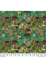Nathalie Lété Pastoral Symphony, Magic Mushrooms in Mousse, Fabric Half-Yards