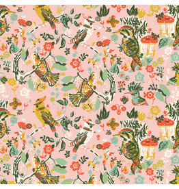 Nathalie Lété Pastoral Symphony, The Song of the Birds in Morning, Fabric Half-Yards