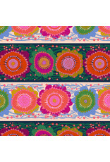 Anna Maria Perennial Borders, Line Dance in Spunky, Fabric Half-Yards