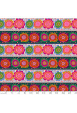 Anna Maria Perennial Borders, Line Dance in Spunky, Fabric Half-Yards