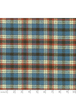 Robert Kaufman Yarn Dyed Cotton Flannel, Mammoth Flannel in Americana, Fabric Half-Yards
