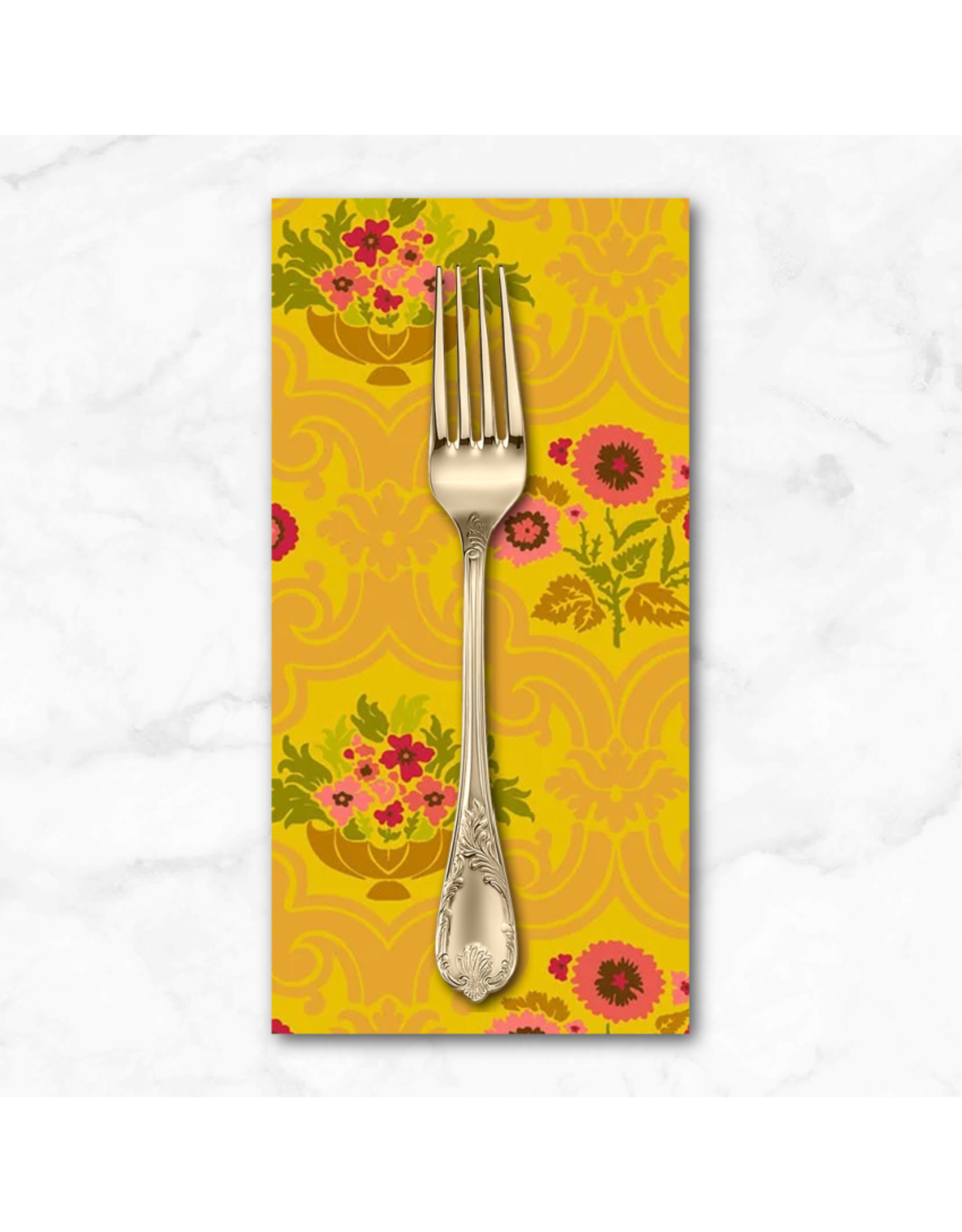 PD's Alison Glass Collection Camp Kitschy Lala, Courtyard in Yarrow, Dinner Napkin
