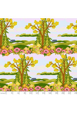 PD's Alison Glass Collection Camp Kitschy Lala, Echo in Summer, Dinner Napkin