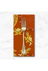 PD's Alison Glass Collection Camp Kitschy Lala, Thankful in Caramel, Dinner Napkin