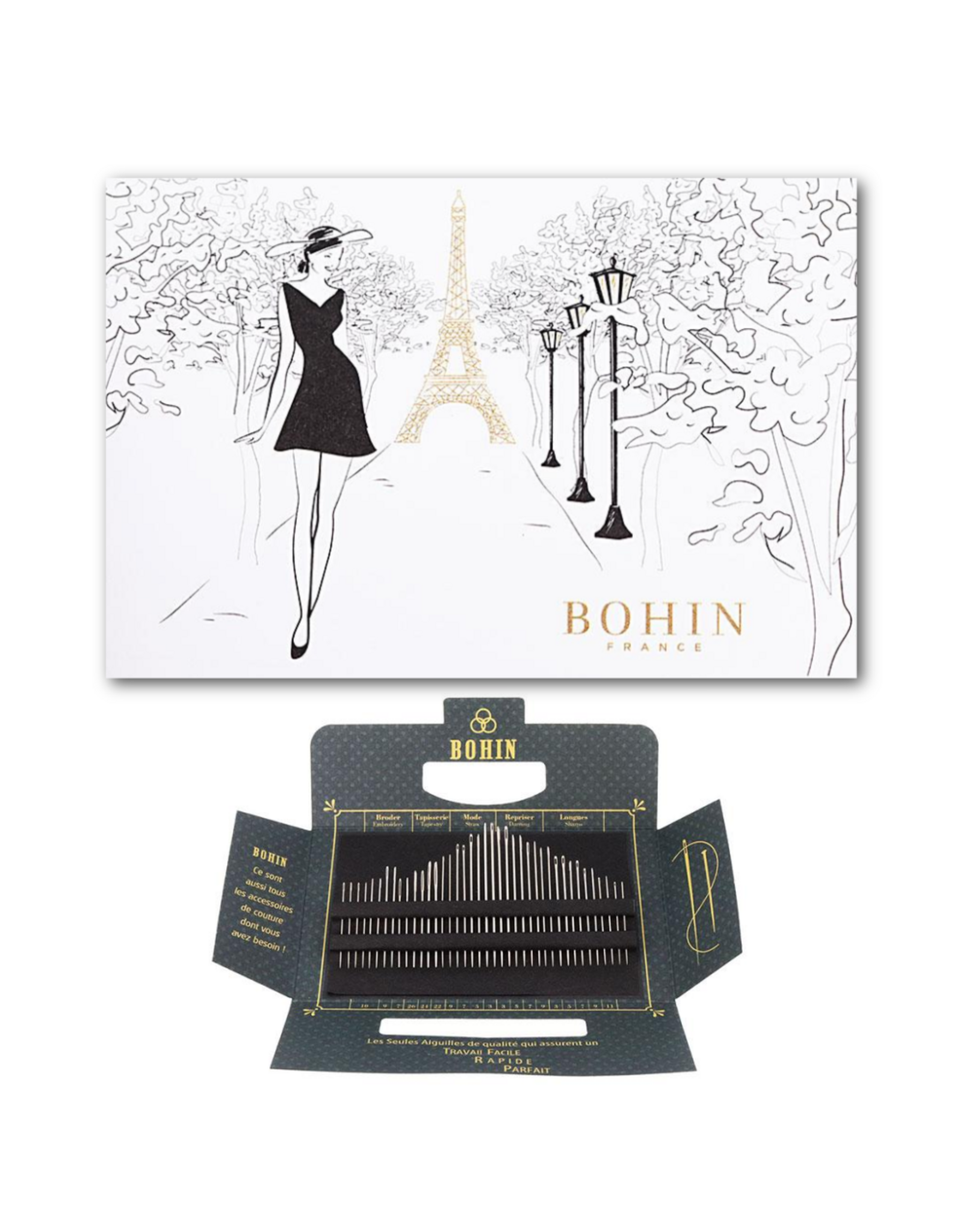 Bohin Paris Needle Book, 40 ct., Bohin