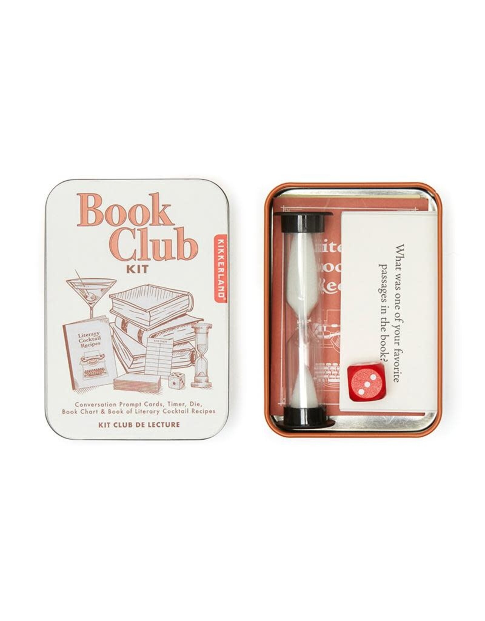 Kikkerland Book Club Kit
