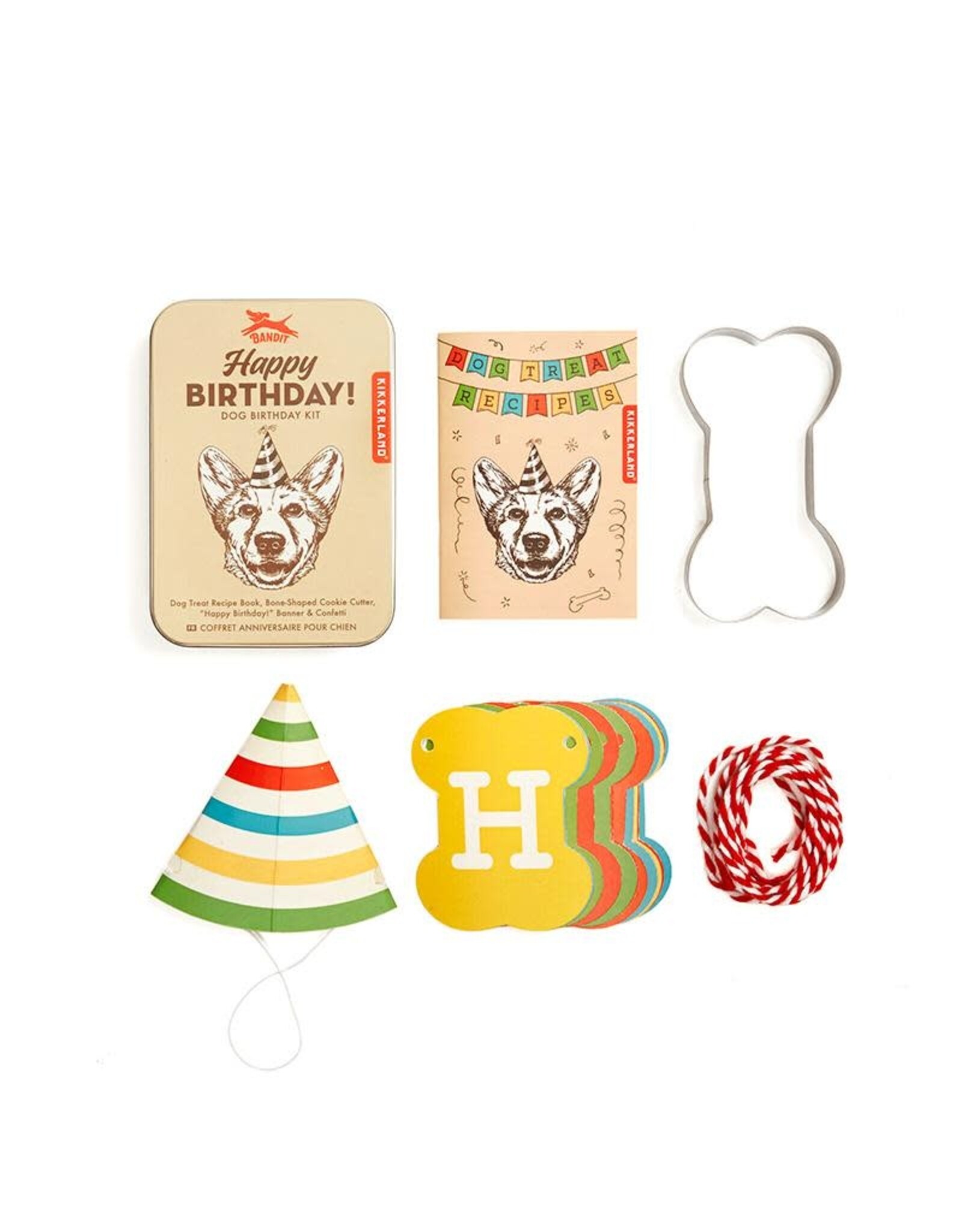 Kikkerland Dog Birthday Kit