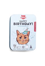 Kikkerland Kiko Cat Happy Birthday Kit
