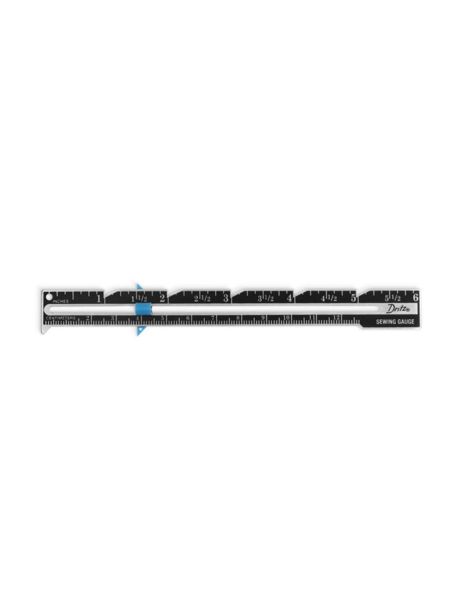Dritz Sewing Gauge with Sliding Marker - 6 inch