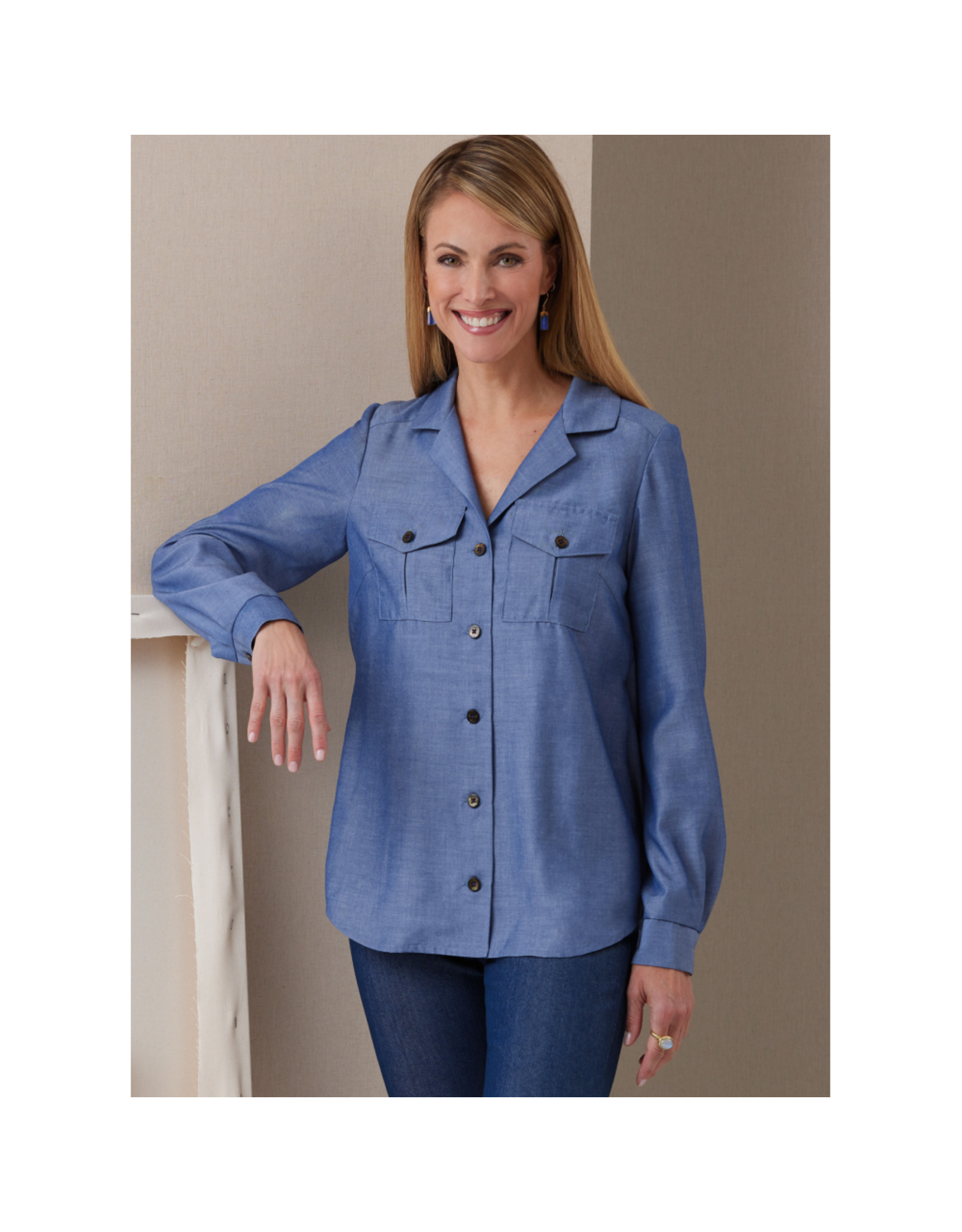 Butterick Butterick Camp Shirt Pattern B6924, Sizes 16-24