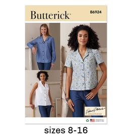 Butterick Butterick Camp Shirt Pattern B6924, Sizes 8-16 Butterick Butterick Camp Shirt Pattern B6924, Sizes 8-16
