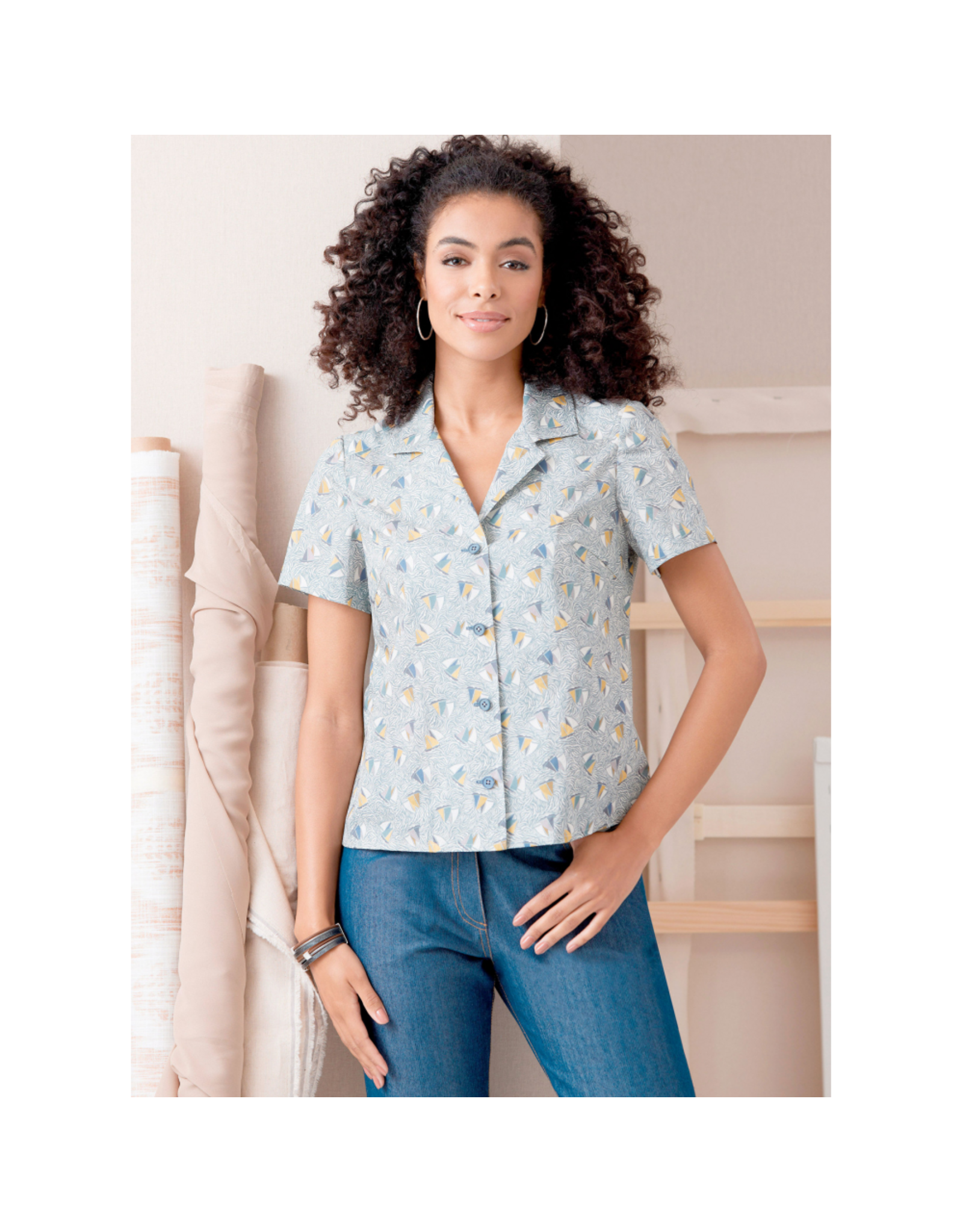 Butterick Butterick Camp Shirt Pattern B6924, Sizes 8-16