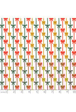 Christmas Collection Tied with a Bow, Christmas Morning, Dinner Napkin