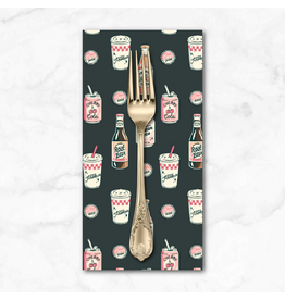 PD's Figo Collection Oven Fresh, Soda in Charcoal, Dinner Napkin