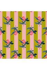 Figo Rosa, Apples in Chartreuse, Fabric Half-Yards