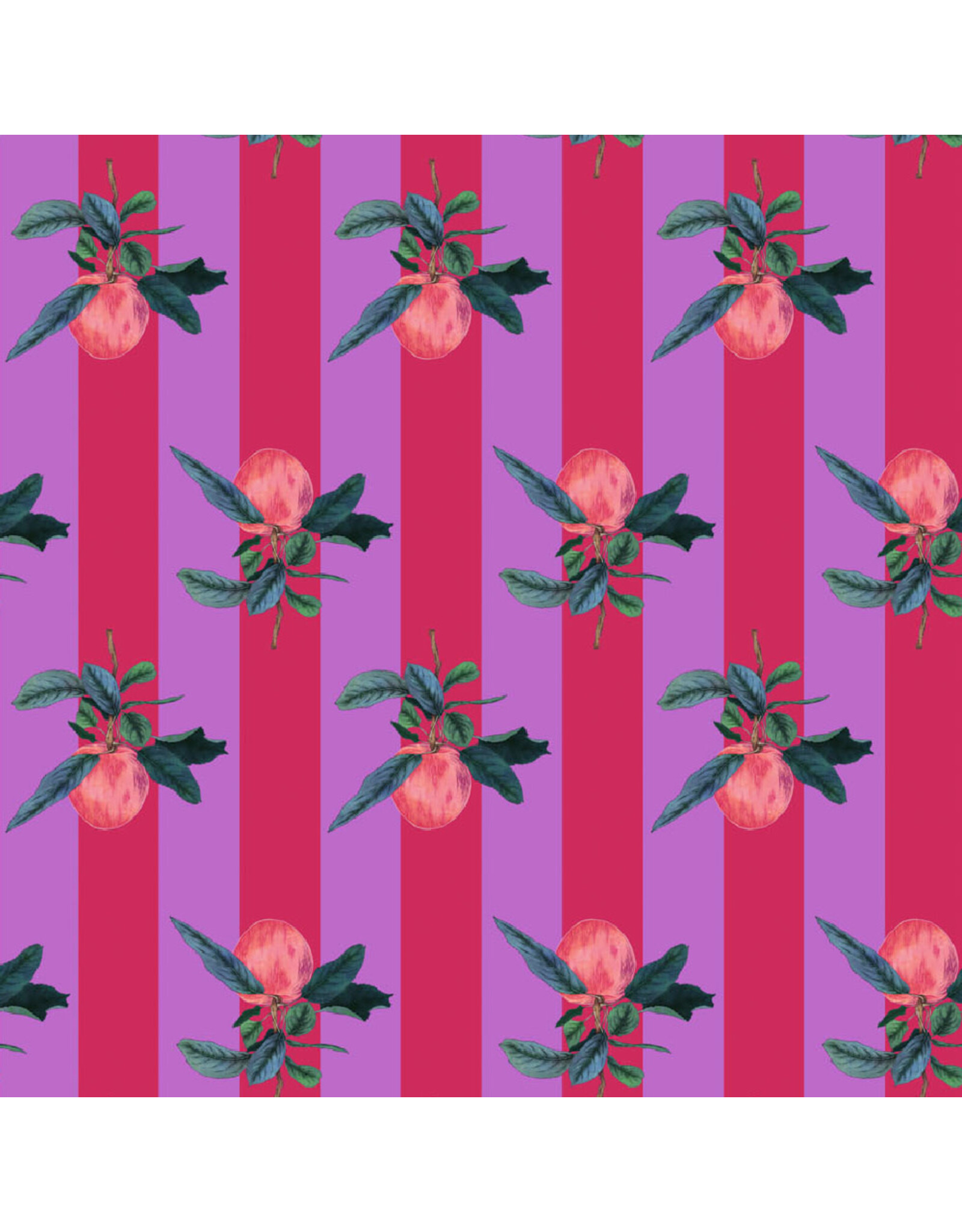 Figo Rosa, Apples in Red, Fabric Half-Yards