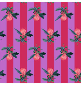 Figo Rosa, Apples in Red, Fabric Half-Yards